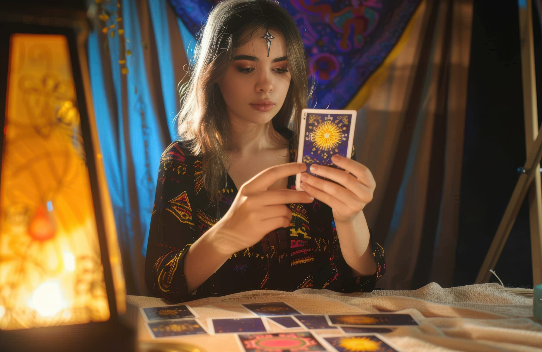 beautiful-woman-fortune-teller-read-future-tarot-cards-have-video-calling-customers-tel